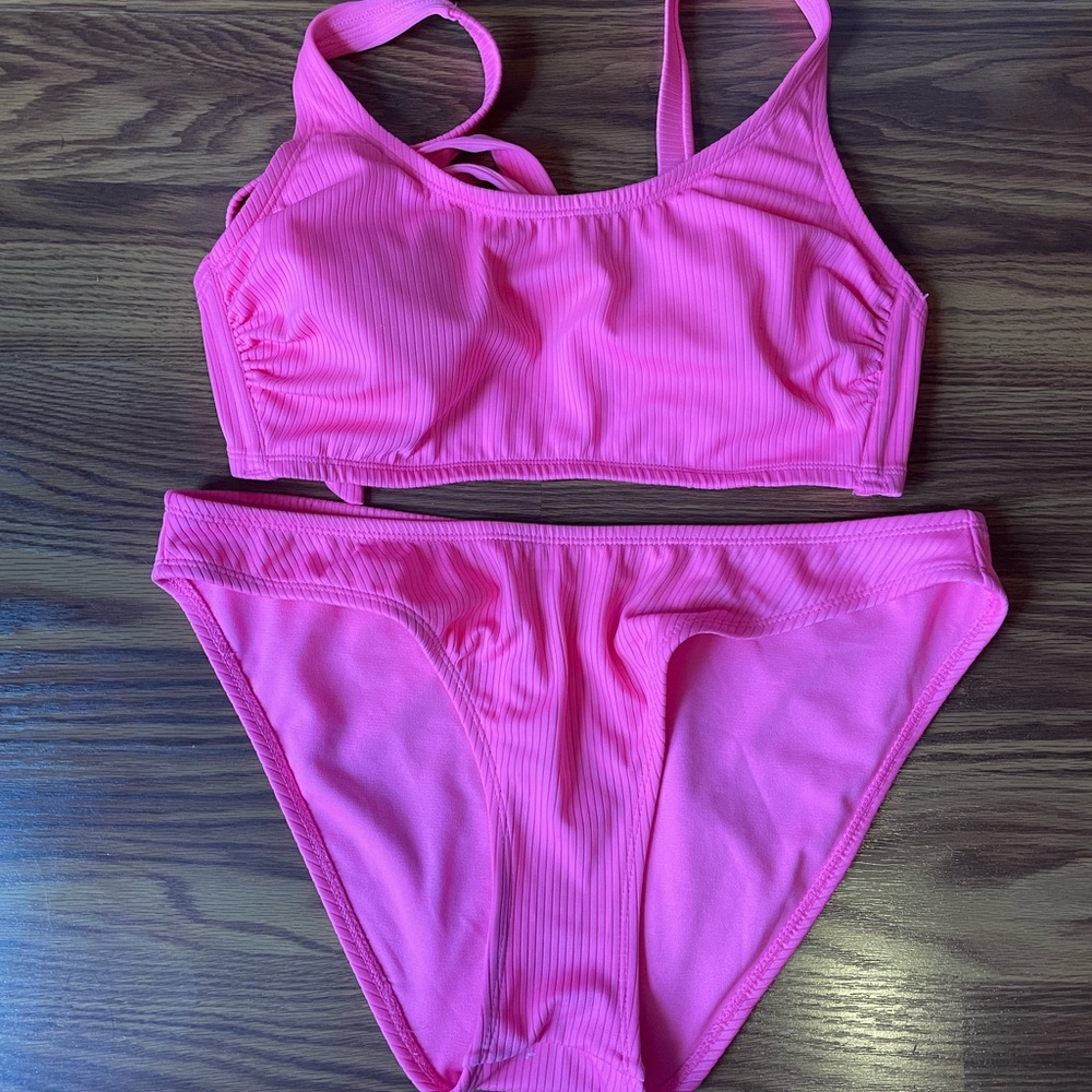 Wild Fable Hot Pink Bikini Set
